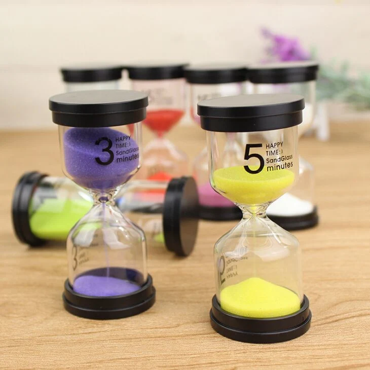 Customized Hourglass Creative Decoration Gift Children′s Tooth Brushing Sandglass Timer (KHA-005)