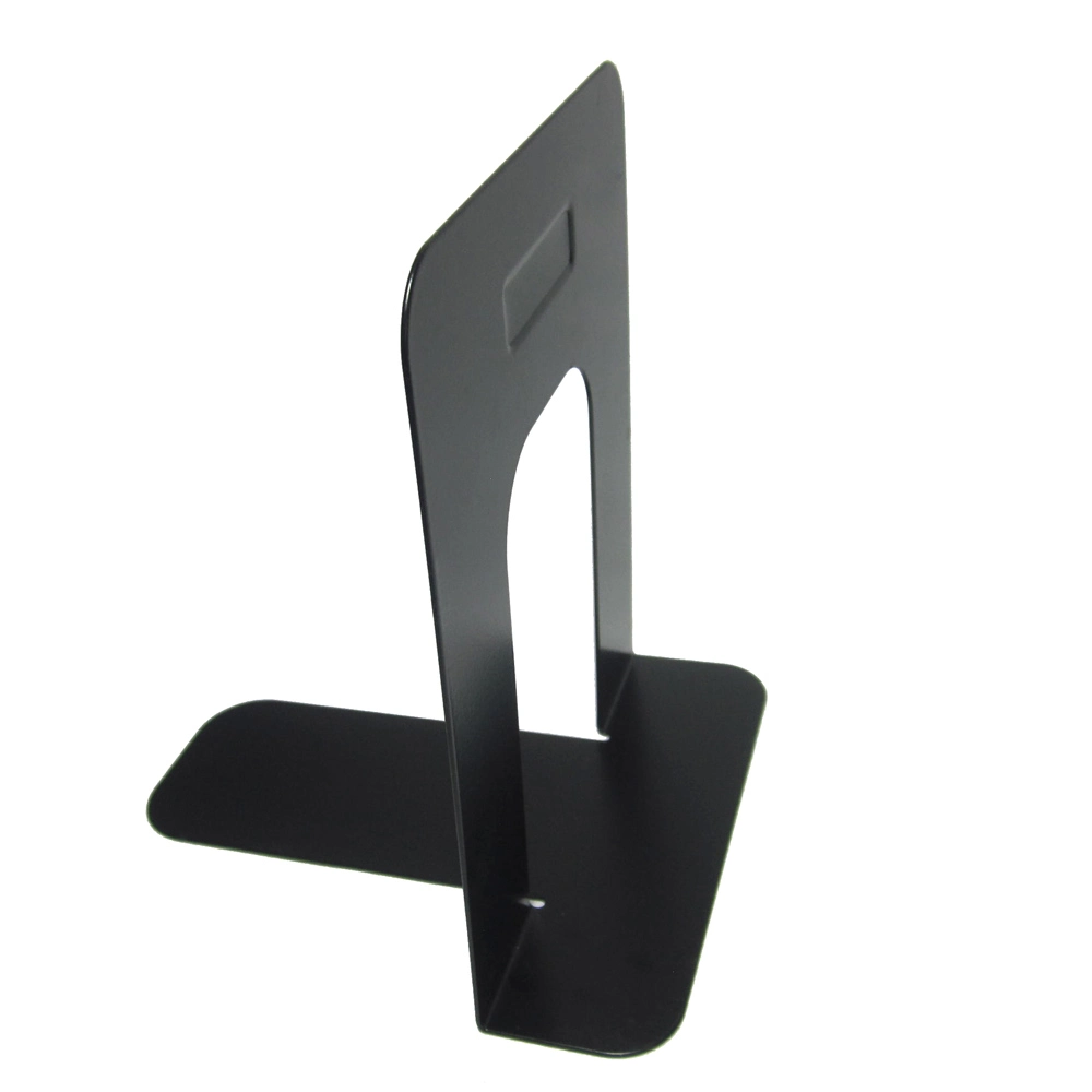 Factory 6′′ Home Logo Printing Metal Bookends for Office School