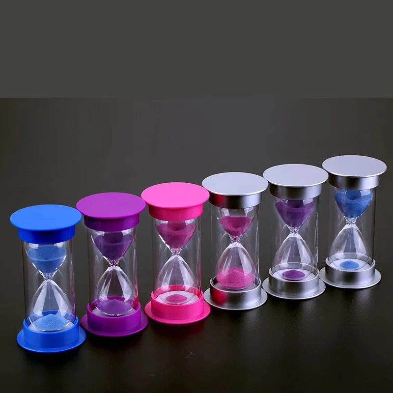 Sand Hourglass, Glass Sand Timer with Customized Logo & Package